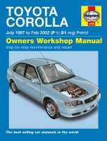 TOYOTA COROLLA (1997-2002) - instrukcja napraw Haynes